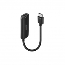 Lindy 38329 adaptador de cable de vÍ­deo 0,157 m HDMI tipo A (Estándar) DisplayPort Negro