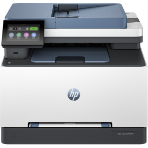 Multifunción Láser Color HP Laserjet Pro MFP 3302FDW WiFi/ Fax/ Dúplex/ ADF/ Blanca y Azul