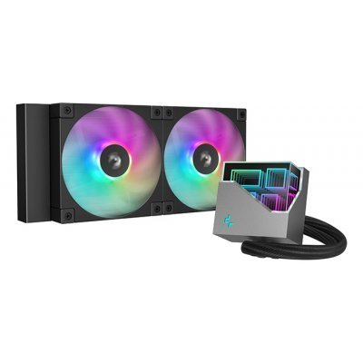 DISIPADOR REF LIQUIDA DEEPCOOL LT360 ARGB BLACK