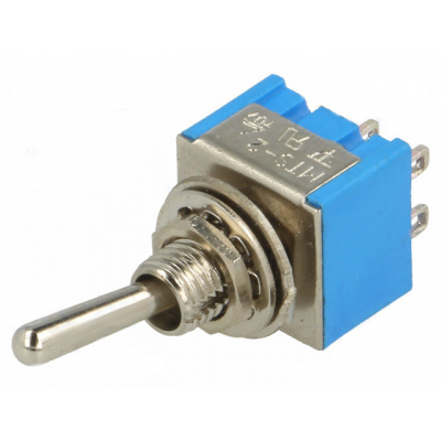 Interruptor Palanca Bipolar 2 Posiciones 3A/250Vac ON-ON