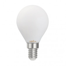 Bombilla Esferica Filam.opal 6w 4000k Abrila E14 540lm 7,8x4,5x4,5cm