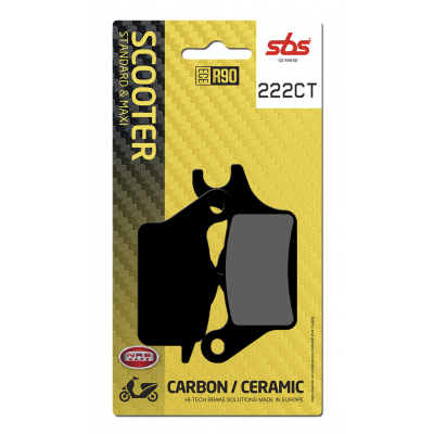 CT Scooter Carbon Tech Organic Brake Pads SBS 222CT