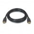 Cable Hdmi 2.0 4K Aisens A120-0119/ Hdmi Macho - Hdmi Macho/ 1M/ Certificado/ Negro