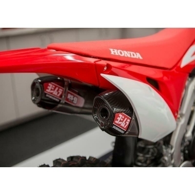 Linea completa escape Yoshimura Signature RS-9T, acero inoxidable, para Honda CRF450R/RX 225840R520