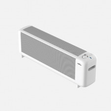 Radiador De Mica Pinsapo 2000w Blanco 2pot Antivuelco Luz Ind.protecc.seg.termost.reg.29x80x16cm