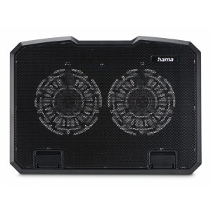 Hama Base refrigeradora para portátil Black Metal Negro
