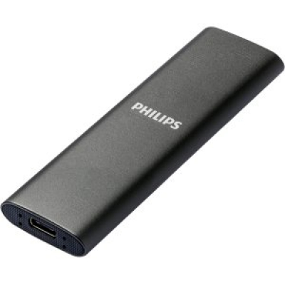DISCO M.2 EXTERNO PHILIPS 500GB USB-C/USB3.0 540MB/s ULTRA SLIM GRIS