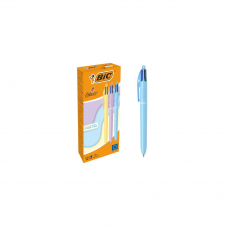 BIC 4 Colours Multicolor Medio 12 pieza(s)