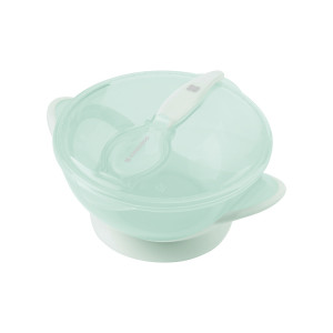 Cuenco con cuchara Feedy Menta