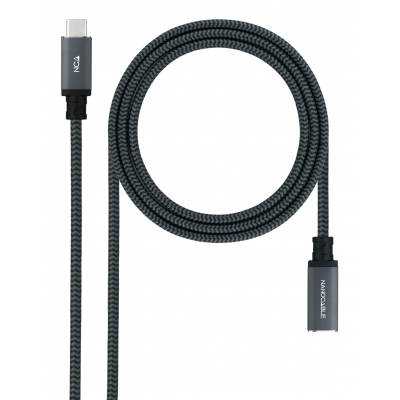 Nanocable CABLE USB 3.2 GEN2x2 100W 4K/60Hz USB-C M/H 1.5 M