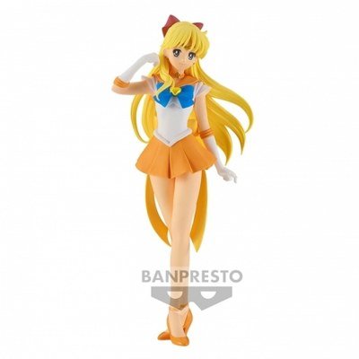 Figura banpresto pretty guardian sailor moon eternal glitter & glamorous super sailor venus minako aino 14cm
