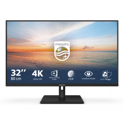 1000 series 32E1N1800LA/00 pantalla para PC 80 cm (31.5) 3840 x 2160 Pixeles 4K Ultra HD LCD Negro