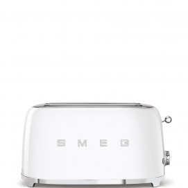 Tostador Smeg TSF02WHEU, 2 ranuras, 4T, blanco