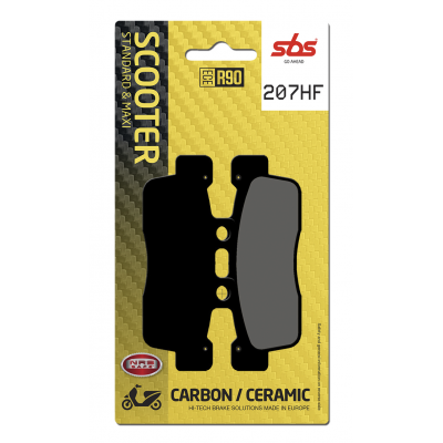 HF Street Ceramic Organic Brake Pads SBS 207HF