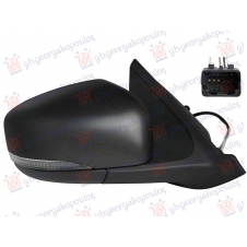 RETROVISOR CON CABLE NEGRO(CON SENSOR) (INTERMITENTE)(12H/4 PINES) (CALIDAD A)