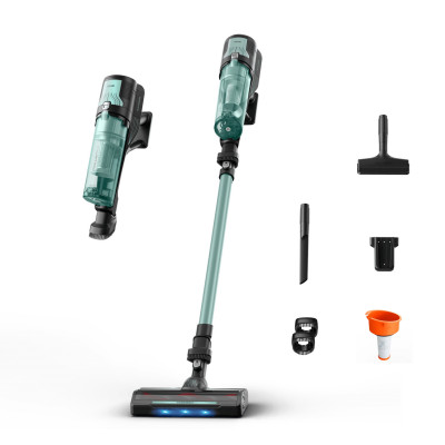 RH1833 Aspiradora escoba Batería Secar Sin bolsa Verde, Gris