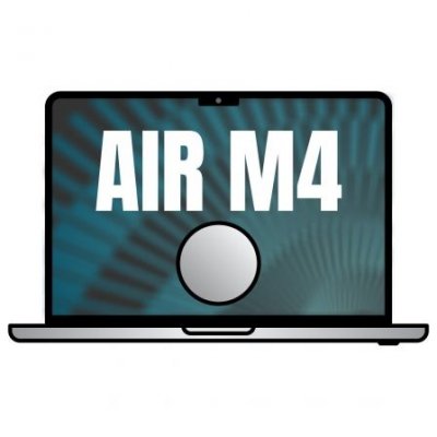 Apple Macbook Air 13,6/ M4 10-Core CPU/ 16GB/ 256GB SSD/ 8-Core GPU/ Plata