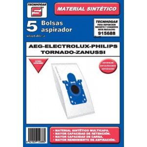 Bolsas para aspirador Tecnhogar 915688 sintética Aeg-Philips