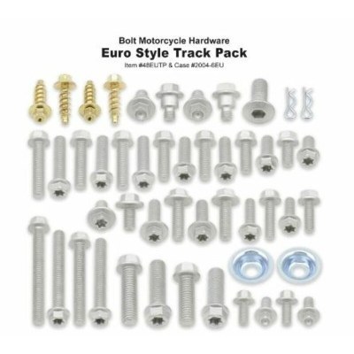 Kit de tornillería Bolt Track Pack motos europeas 2004-6EU