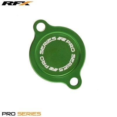 Tapa del filtro de aceite RFX Pro (verde) - Kawasaki KXF250 FXFC2010099GN