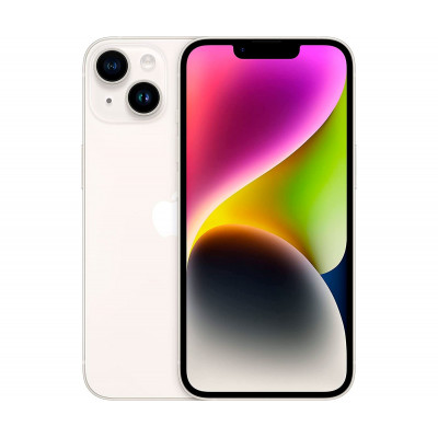 APPLE IPHONE 14 5G STARLIGHT / REACONDICIONADO / 6+128GB / 6.1 AMOLED FULL HD+