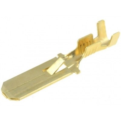 Terminal Faston Macho 6,3mm sin Aislar RETEN (100 uds)