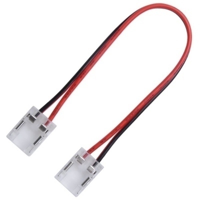 Conector Invisible Tira LED 10mm doble con cable