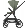 Carrito de bebé Kikkaboo 3 en 1 con capazo Modena Verde Militar