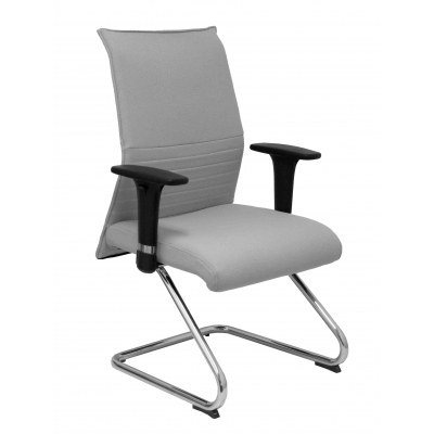 Sillón Albacete confidente patín bali gris claro