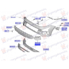 REJILLA LATERAL PARA PARACHOQUE DELANTERO(O)