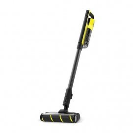 Aspirador escoba Karcher VC 4 sin cable plus, autonomía 60 min, negro y amarillo