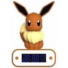 Lampara led reloj despertador teknofun madcow entertainment pokemon eevee 20 cm