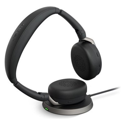 Auriculares jabra evolve2 65 flex ms stereo inalambrico negro