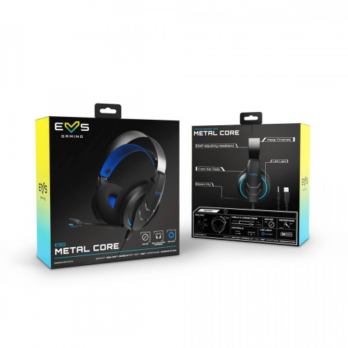 Energy Gaming Headset ESG Metal Core Blue