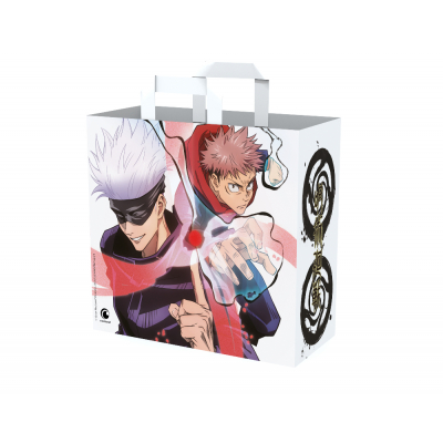 KX JUJUTSU SHOPPING BAG WHITE Blanco Bolso grande