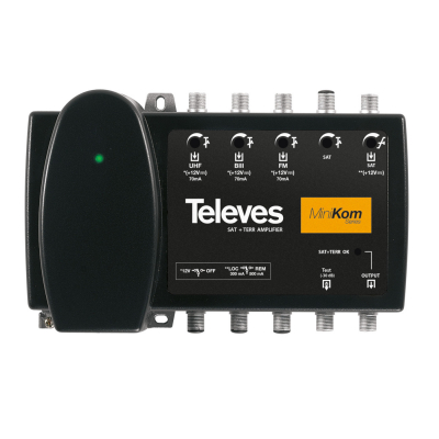 Central TV 4E/1S FM-BIII-UFH-FI Minikom TELEVES