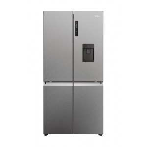 Frigorífico americano Haier HCR5919EHMP, 190 x 91 x 65 cm, 4 puertas, No Frost, display, inox