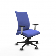 Piqueras y Crespo Albacete confidente sincro bali azul claro brazos 1D blancos base nailon ruedas 65mm engomadas