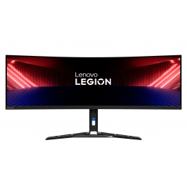 Monitor LED curvo Lenovo Legion R45W-30, 44.5 pulgadas, DQHD Pro, resolución 2560x1440 pixeles, 165Hz, 1ms, Gaming, negro