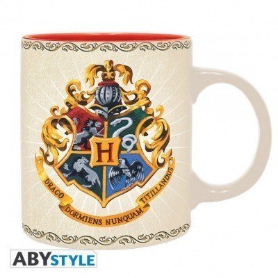 Taza abysse harry potter 4 casas 320ml