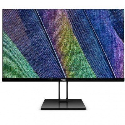Monitor Profesional AOC 27V2Q 27/ Full HD/ Negro