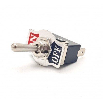 Interruptor Palanca Unipolar ON-OFF 10A Terminales Faston 6,35mm