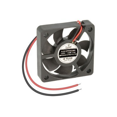 VENTILADOR 12Vdc 50x50x15mm 1,92W 2 cables Friccion Luft