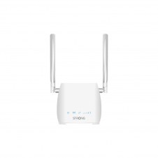 Strong 300M router inalámbrico Ethernet rápido Banda única (2,4 GHz) 4G Blanco