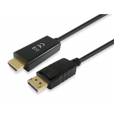 Cable equip displayport macho a hdmi macho 2m negro 119390