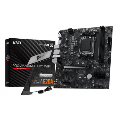 PLACA MSI PRO A620AM-G EVO WIFI AMD DDR5