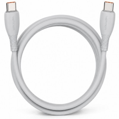 Cable USB 2.0 Tipo-C Vention TRWHH/ USB Tipo-C Macho - USB Tipo-C Macho/ Hasta 100W/ 480Mbps/ 2m/ Gris