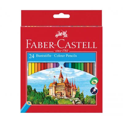 CAJA 24 LAPICES COLORES FABER-CASTELL HT 120124