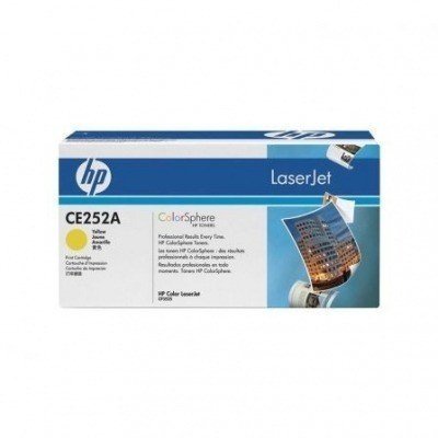 HP CE252A Amarillo Cartucho de Toner Original - 504A