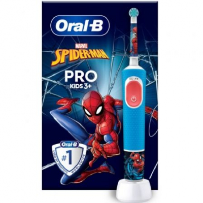 Cepillo Dental Oral-B Pro Kids 3 Spiderman/ Incluye 1 Recambio